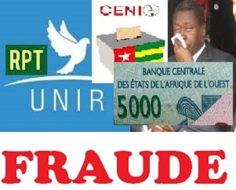 Togo: Coalition de l&#039;opposition et parti au pouvoir ( Unir )  manifestent, les UNIRiens touchent 5.000 francs CFA  pour participer à ce rassemblement