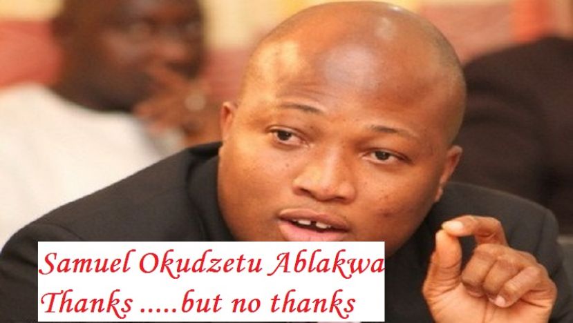 Hon. Samuel Okudzeto Ablakwa: About Your Proposal Of Mediation By President Nana Akufo Addo In Togolese Crisis, Thanks But No Thanks!