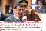 Togo/France : Visite de Mannuel Valls Premier Ministre de la République française..