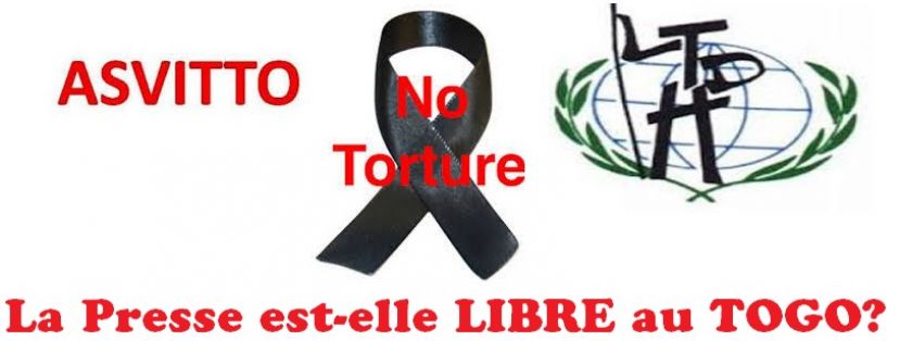 DECLARATION DE LA LIGUE TOGOLAISE DES DROITS DE L’HOMME (LTDH) ET DE L’ASSOCIATION DES VICTIMES DE TORTURE AU TOGO (ASVITTO) RELATIVE A LA SITUATION SOCIO POLITIQUE DU TOGO ET LES MENACES SUR LES JOURNALISTES