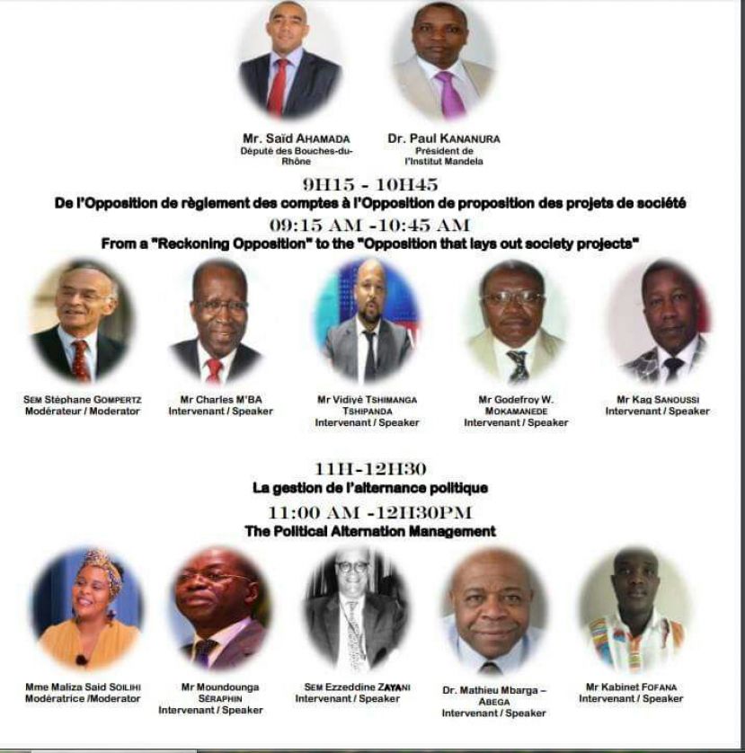 Conférence Internationale « Les enjeux de l’opposition en Afrique »