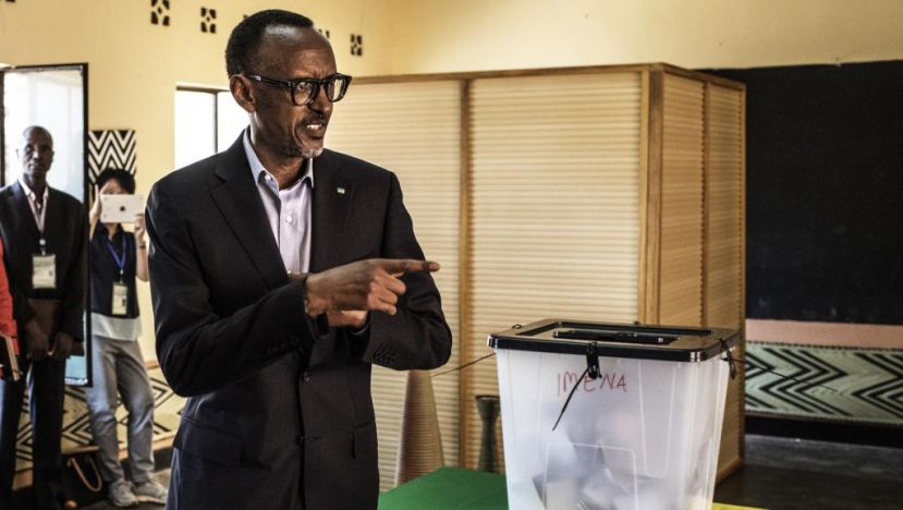 Rwanda: écrasante victoire de Paul Kagame, réélu à plus de 98% des voix