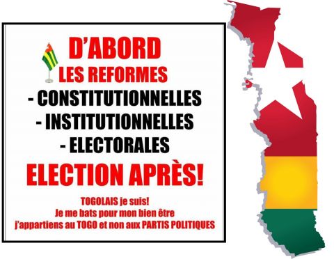 TOGO: NON ! JE NE CÉLÈBRERAI PAS LA RECOMPOSITION DE LA CENI