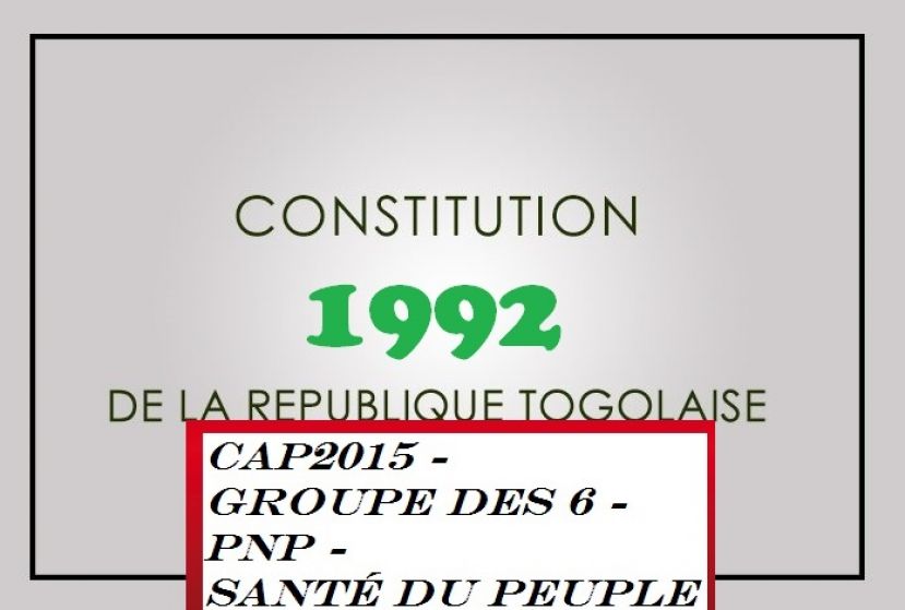 Togo: CONFERENCE DE PRESSE DES FORCES DEMOCRATIQUES, A L&#039;OCCASION DU 25e ANNIVERSAIRE DE L&#039;ADOPTION DE LA CONSTITUTION DE 1992
