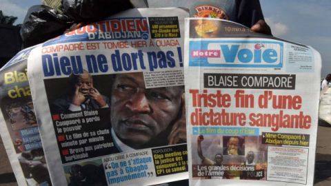Burkina: Le récit de la chute de Compaoré, heure par heure