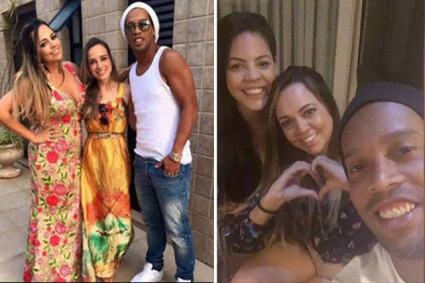 Ronaldinho va se marier avec deux femmes