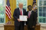 USA: Frédéric Hegbe, le nouvel ambassadeur du Togo aux Etats-Unis, a présenté lundi ses lettres de créances au président Donal Trump.