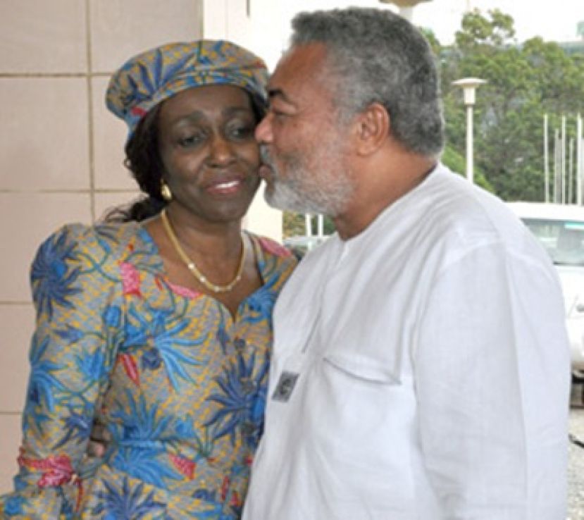 GHANA: L’ÉPOUSE DE RAWLINGS CANDIDATE À LA PRÉSIDENTIELLE