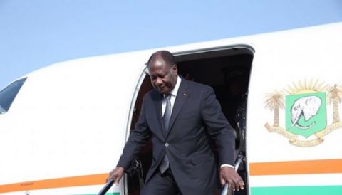 Le président Ouattara regagne précipitamment Abidjan après les terribles inondations