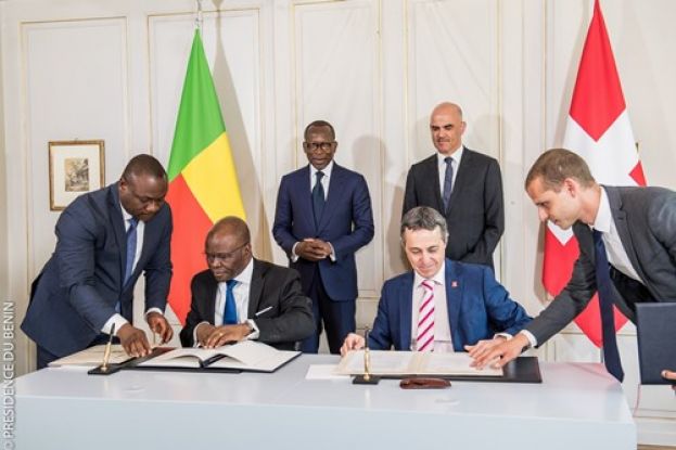 Signature d’accords - La Suisse octroie 47 milliards FCFA au Bénin