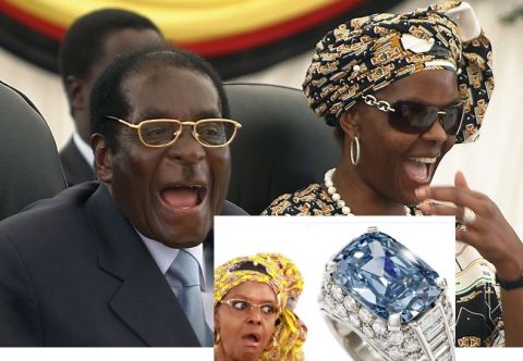 Zimbabwe:  Robert Mugabe, aurait une valeur de plus d’un milliard de dollars, bien que son pays soit l’un des plus pauvres du monde