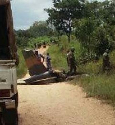 Togo: Crash d&#039;un avion militaire à Sanda Kadanga en allant à Kara après Kabou, le bilan n&#039;est pas connu pour le moment. Nous y reviendrons.